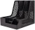 Лоток вертикальный Deli E9847 BLACK 3отд. сборный для бумаг 253x320x275мм черный пластик пластиковый пакет - купить недорого с доставкой в интернет-магазине
