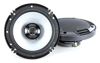 Колонки автомобильные Kenwood KFC-S1666 330Вт 90дБ 4Ом 16см (6.5дюйм) (ком.:2кол.) коаксиальные двухполосные - купить недорого с доставкой в интернет-магазине
