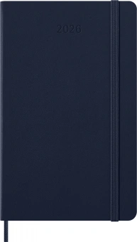 Ежедневник Moleskine CLASSIC Large 130х210мм 400стр. синий сапфир - купить недорого с доставкой в интернет-магазине