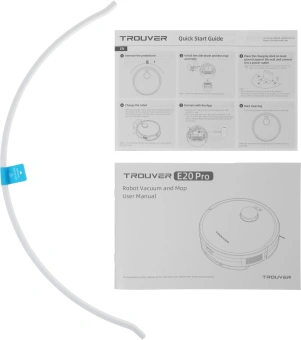 Пылесос-робот Trouver E20 Pro 75Вт белый - купить недорого с доставкой в интернет-магазине