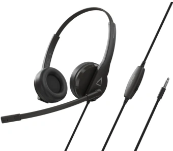 Наушники с микрофоном Creative HS-230 черный 2м накладные оголовье (51EF1110AA000) - купить недорого с доставкой в интернет-магазине
