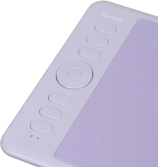 Графический планшет Parblo Intangbo SW USB Type-C фиолетовый - купить недорого с доставкой в интернет-магазине