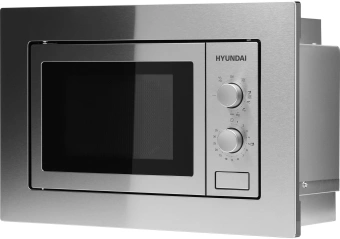 Микроволновая печь Hyundai HBW 2030 IX 20л. 800Вт нержавеющая сталь (встраиваемая) - купить недорого с доставкой в интернет-магазине