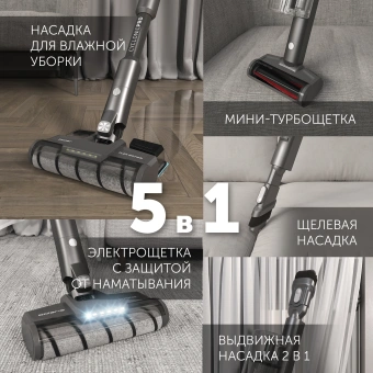 Пылесос Polaris CyclonicPro PVCS 4050 500Вт серый - купить недорого с доставкой в интернет-магазине