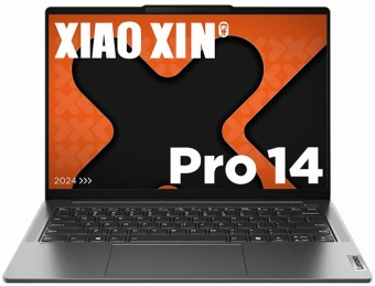 Ноутбук Lenovo Xiaoxin Pro14 AHP9 Ryzen 7 8745H 24Gb SSD1Tb AMD Radeon 780M 14" OLED 2.8K (2880x1800) Windows 11 Home grey WiFi BT Cam - купить недорого с доставкой в интернет-магазине