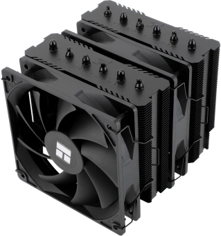 Устройство охлаждения(кулер) Thermalright Peerless Assassin 120 SE Soc-AM5/AM4/1200/1700/1851 черный 4-pin 25.6dB Al+Cu 730gr Ret (PA120-SE-BL) - купить недорого с доставкой в интернет-магазине