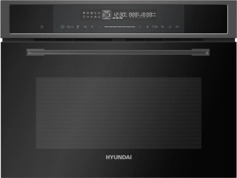 Духовой шкаф Электрический Hyundai HMEO 6580 DX черный/графитовый - купить недорого с доставкой в интернет-магазине