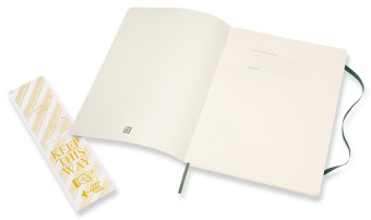 Блокнот Moleskine CLASSIC SOFT QP621K15 XLarge 190х250мм 192стр. линейка мягкая обложка зеленый - купить недорого с доставкой в интернет-магазине