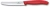 Нож кухонный Victorinox Swiss Classic (6.7831.C1) стальной столовый для овощей лезв.110мм серрейт. заточка красный - купить недорого с доставкой в интернет-магазине