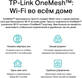 Роутер беспроводной TP-Link Archer AX10 AX1500 10/100/1000BASE-TX черный - купить недорого с доставкой в интернет-магазине