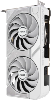 Видеокарта Asus PCI-E 5.0 DUAL-RTX5060-O8G-WHITE NVIDIA GeForce RTX 5060 8Gb 128bit GDDR7 2535/28000 HDMIx1 DPx3 HDCP Ret - купить недорого с доставкой в интернет-магазине