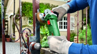 Углошлифовальная машина Bosch PWS 650-125 650Вт 11000об/мин рез.шпин.:M14 d=125мм (06034110R0) - купить недорого с доставкой в интернет-магазине