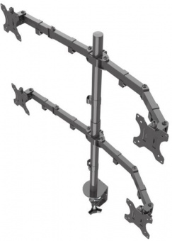 Кронштейн для мониторов Onkron D421E черный 13"-32" макс.32кг настольный поворот и наклон - цена, купить или заказать с доставкой в интернет-магазине Кронштейн для мониторов Onkron D421E черный 13"-32" макс.32кг настольный поворот и наклон - купить недорого с доставкой в интернет-магазине