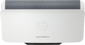Сканер протяжный HP ScanJet Pro N4000 snw1 (6FW08A) A4 белый/черный - купить недорого с доставкой в интернет-магазине