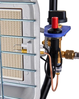 Тепловая пушка газовая Elitech ТП 3ГИ 4600Вт серый/черный - купить недорого с доставкой в интернет-магазине