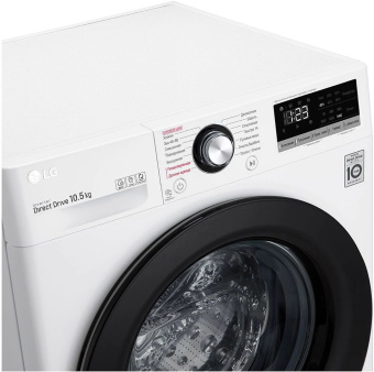 Стиральная машина LG TW4V3RS6W класс: A загр.фронтальная макс.:10.5кг белый инвертор - купить недорого с доставкой в интернет-магазине