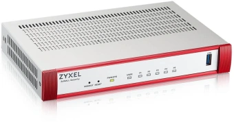 Межсетевой экран Zyxel USG Flex 50H (USGFLEX50H-EUCI01F) 10/100/1000BASE-TX красный - купить недорого с доставкой в интернет-магазине