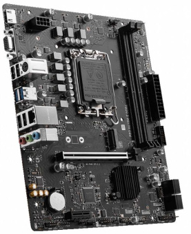 Материнская плата MSI PRO H610M-E DDR4 Soc-1700 Intel H610 2xDDR4 mATX AC`97 8ch(7.1) GbLAN+VGA+HDMI - купить недорого с доставкой в интернет-магазине