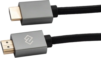 Кабель аудио-видео Digma HDMI (m)/HDMI (m) 1.5м. феррит.кольца позолоч.конт. черный (D-HDMI-2FF-V2.0-1.5M) - купить недорого с доставкой в интернет-магазине