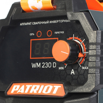 Сварочный аппарат Patriot WM230D инвертор ММА 10.7кВт - купить недорого с доставкой в интернет-магазине