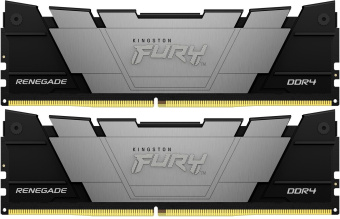Память DDR4 2x8GB 3600MHz Kingston KF436C16RB2K2/16 Fury Renegade Black RTL Gaming PC4-28800 CL16 DIMM 288-pin 1.35В dual rank с радиатором Ret - купить недорого с доставкой в интернет-магазине