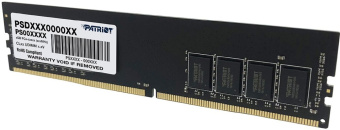 Память DDR4 16GB 2666MHz Patriot PSD416G266681 Signature RTL PC4-21300 CL19 DIMM 288-pin 1.2В single rank Ret - купить недорого с доставкой в интернет-магазине