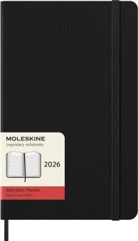 Ежедневник Moleskine CLASSIC Large 130х210мм 400стр. черный - купить недорого с доставкой в интернет-магазине