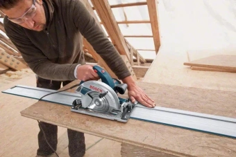 Циркулярная пила (дисковая) Bosch GKS 65 GCE 1800Вт (ручная) D диска.:190мм (0601668900) - купить недорого с доставкой в интернет-магазине