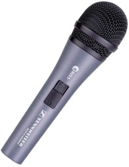Микрофон проводной Sennheiser E 825-S черный - купить недорого с доставкой в интернет-магазине