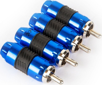 Коннектор Kicx RCA-4BL (упак.:4шт) - купить недорого с доставкой в интернет-магазине