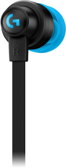 Наушники с микрофоном Logitech G333 черный/голубой 1.2м вкладыши в ушной раковине (981-000924) - купить недорого с доставкой в интернет-магазине