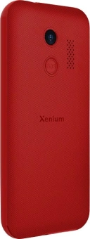 Мобильный телефон Xenium X718 красный моноблок 2Sim 1.77" 128x160 Spreadtrum ThreadX RTOS 0.3Mpix GSM900/1800 MP3 - купить недорого с доставкой в интернет-магазине
