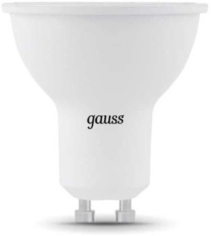Лампа светодиодная Gauss MR16 7Вт цок.:GU10 спот 220B св.свеч.бел.теп. MR16 (упак.:1шт) (101506107) - купить недорого с доставкой в интернет-магазине