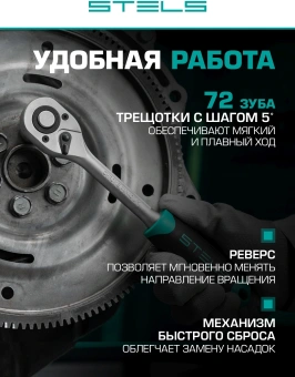 Набор инструментов Stels 14106 94 предмета (жесткий кейс) - купить недорого с доставкой в интернет-магазине