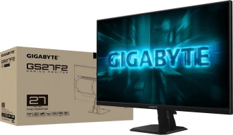Монитор Gigabyte 27" GS27F2 черный IPS LED 16:9 HDMI полуматовая 1000:1 300cd 178гр/178гр 1920x1080 240Hz FreeSync DP FHD 4.57кг - купить недорого с доставкой в интернет-магазине