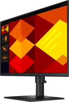 Монитор Samsung 24" Essential S4 S24D400GAIXCI черный IPS LED 16:9 HDMI матовая HAS Piv 1000:1 250cd 178гр/178гр 1920x1080 100Hz DP FHD USB 3.5кг - купить недорого с доставкой в интернет-магазине