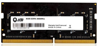 Память DDR4 8Gb 2666MHz AGi AGI266608SD138 SD138 RTL PC4-21300 SO-DIMM 260-pin 1.2В Ret - купить недорого с доставкой в интернет-магазине