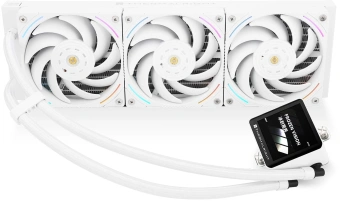 Система водяного охлаждения Thermalright Frozen Vision 360 Soc-AM5/AM4/1151/1200/2066/2011/1700 белый 4-pin 27dB Al LCD Ret (F-VISION-360-WH) - купить недорого с доставкой в интернет-магазине