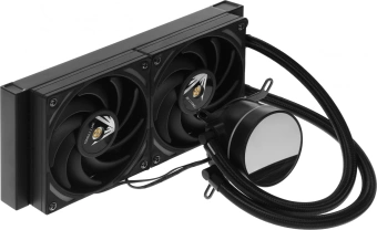Система водяного охлаждения Formula Oasis L240 ARGB Soc-AM5/AM4/1200/2066/1700/1851 черный 4-pin 1-27.2dB Al+Cu 310W Ret (OASIS L240 ARGB BK) - купить недорого с доставкой в интернет-магазине