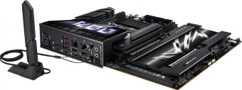 Материнская плата Asus ROG CROSSHAIR X870E HERO SocketAM5 AMD X870E 4xDDR5 ATX AC`97 8ch(7.1) 5Gigabit + 2.5Gigabit Ethernet RAID+HDMI - купить недорого с доставкой в интернет-магазине