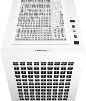 Корпус Deepcool CH370 белый без БП mATX 7x120mm 4x140mm 2xUSB3.0 audio bott PSU - купить недорого с доставкой в интернет-магазине