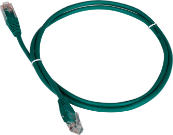 Патч-корд Lanmaster TWT-45-45-0.15-GN вилка RJ-45-вилка RJ-45 кат.5е 0.15м серый ПВХ (уп.:1шт) - купить недорого с доставкой в интернет-магазине