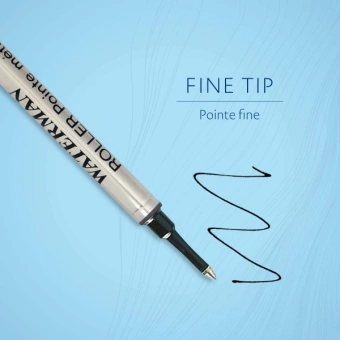 Стержень роллер Waterman (1964019) F 0.5мм черные чернила блистер - купить недорого с доставкой в интернет-магазине