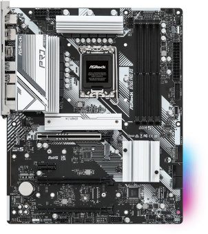 Материнская плата Asrock B760 PRO RS Soc-1700 Intel B760 4xDDR5 ATX AC`97 8ch(7.1) 2.5Gg RAID+HDMI+DP - купить недорого с доставкой в интернет-магазине