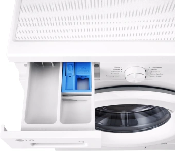 Стиральная машина LG F2Y1HS3W.ABWPCOM класс: A загр.фронтальная макс.:7кг белый инвертор - купить недорого с доставкой в интернет-магазине