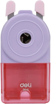 Точилка для карандашей механическая Deli E0641 miYou 1 отверстие пластик ассорти - купить недорого с доставкой в интернет-магазине