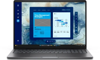 Ноутбук Dell Pro 16 Core Ultra 5 235U 16Gb SSD512Gb Intel Graphics 16" WVA FHD+ (1920x1200) Linux grey WiFi BT Cam (PRO16-5653) - купить недорого с доставкой в интернет-магазине