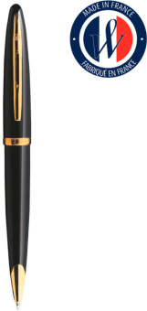 Ручка шариков. Waterman Carene (CWS0700380) Black GT M син. черн. подар.кор. - купить недорого с доставкой в интернет-магазине