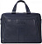 Деловая сумка Piquadro Carl CA4098S129/BLU с отделением для ноутбука 14" темно-синяя натур.кожа
