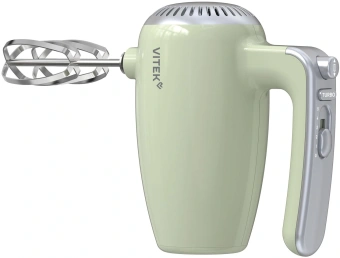 Миксер ручной Vitek VT-HM3002 800Вт фисташковый - купить недорого с доставкой в интернет-магазине
